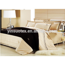 hot sale goose down polyester fillter plain dyed bedding sets